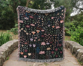 Boho Floral Throw